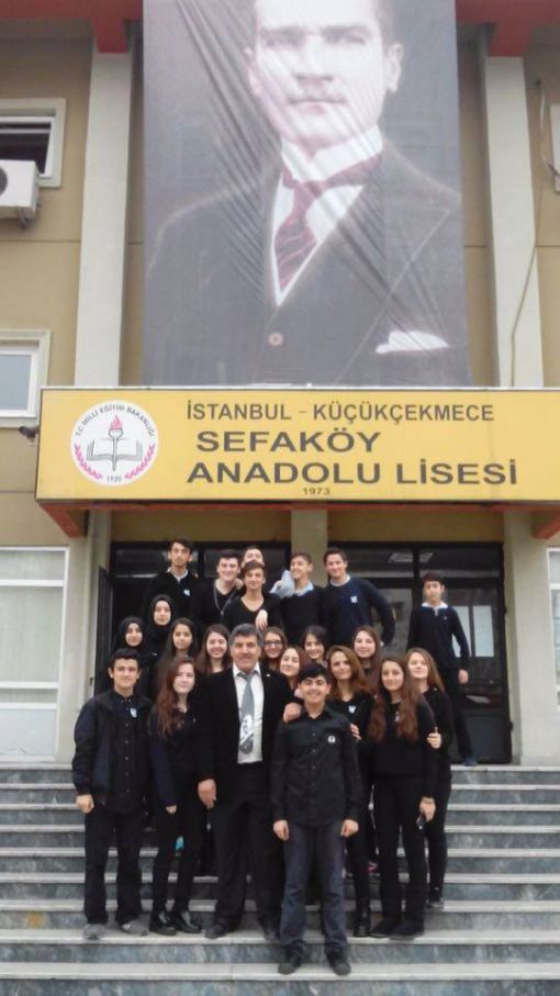   İSTANBUL Küçükçekmece Sefaköy Anadolu Lisesi / 10 Kasım 2015 Salı